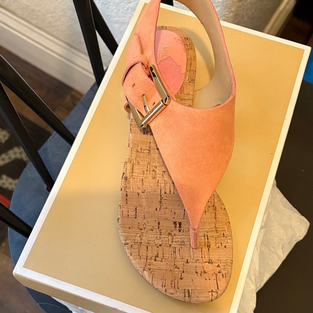 Michael Kors Coral Sandals with Cork Sole